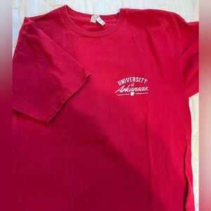 vintage university of arkansas t shirt